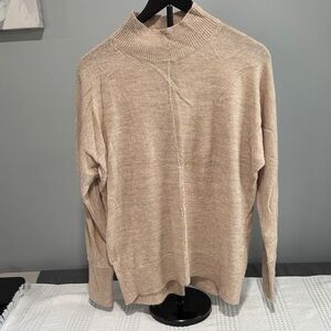 Banana Republic Men's Beige Turtleneck Sweater